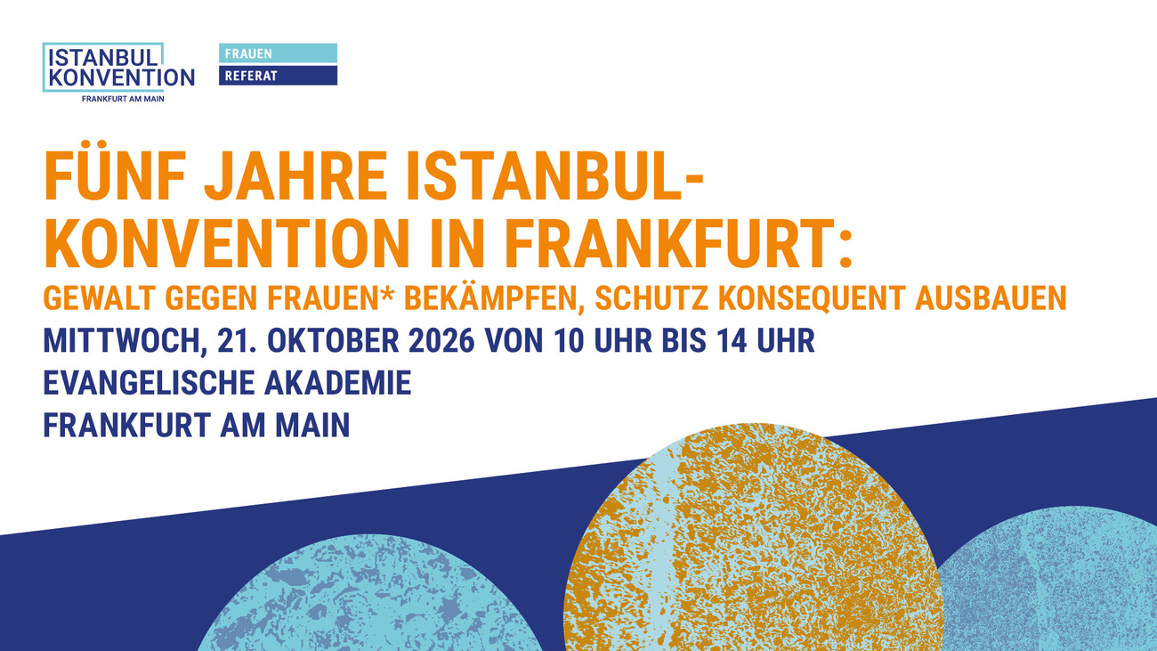 Bilanzveranstaltung mit farbigen Kreisen dargestellt